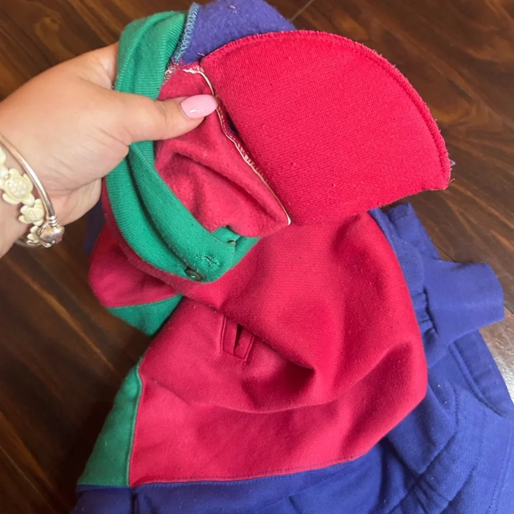 80s true vintage sweatshirt with shoulder pads - Picture 5 of 6